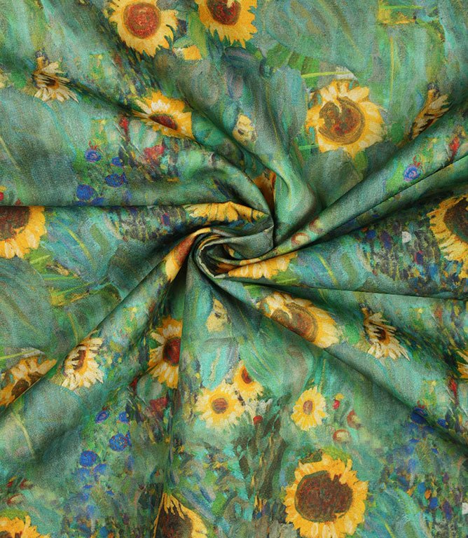 Field Blooms Outdoor Fabric / Multi - Just Fabrics