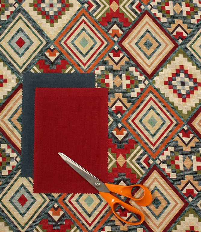 JF Aztec Fabric / Multi - Just Fabrics