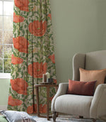 Valeria Fabric / Scarlet - Just Fabrics