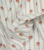 Rosebury Fabric / Blue - Just Fabrics