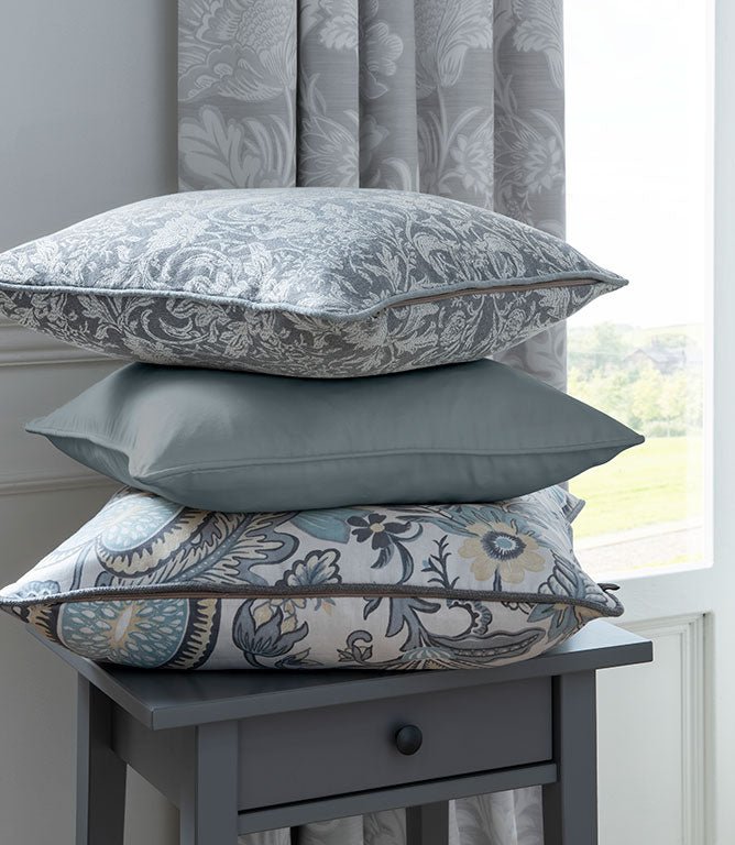 Winter Fruits Fabric / Chrome - Just Fabrics