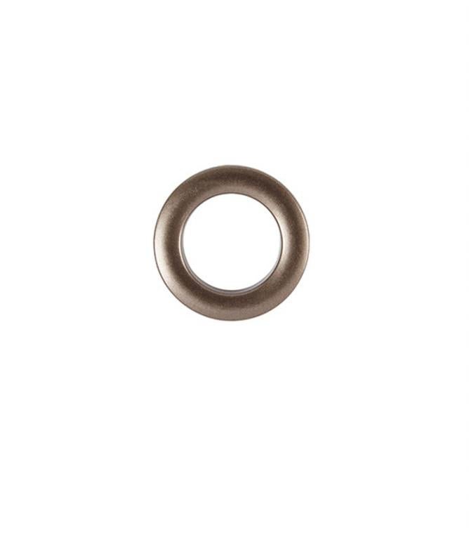 36mm Clip on Eyelet rings Bronze Pack 36 - Just Fabrics