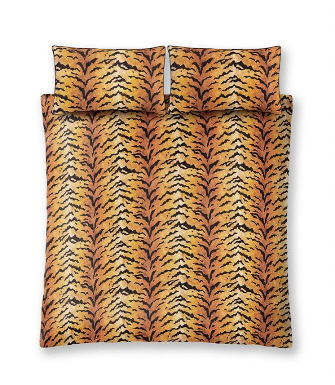 Tiger Gold Bedding Set - Just Fabrics