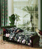 Vintage Chinoiserie Midnight Bedding Set - Just Fabrics