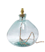 Winsford 39cm Recycled Glass Natural Lamp Base - Just Fabrics