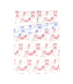 Toile Du Chateau Reversible Bedding Set - Just Fabrics