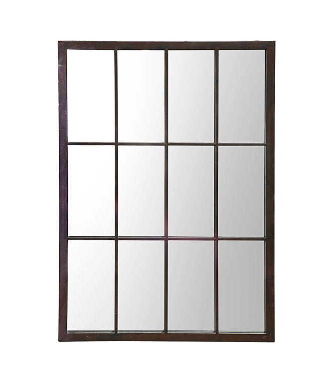 Penrith Outdoor Mirror Black - Just Fabrics