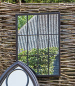 Penrith Outdoor Mirror Black - Just Fabrics