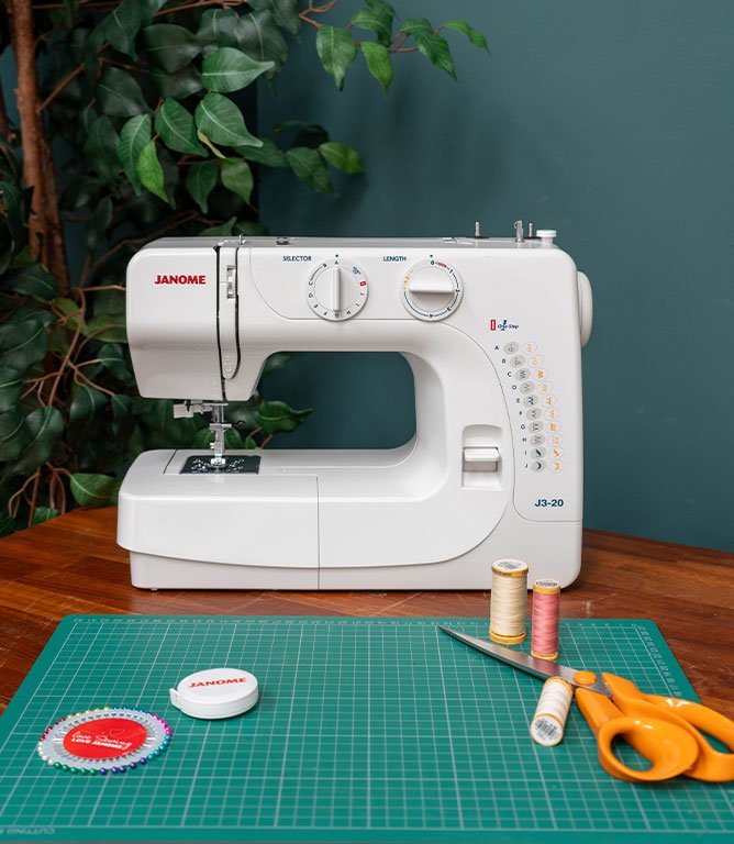 Janome J3 - 20 Sewing Machine - Just Fabrics