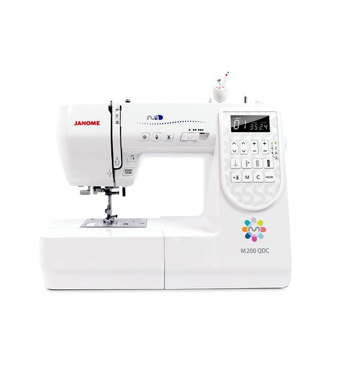 Janome M200QDC Sewing Machine - Just Fabrics