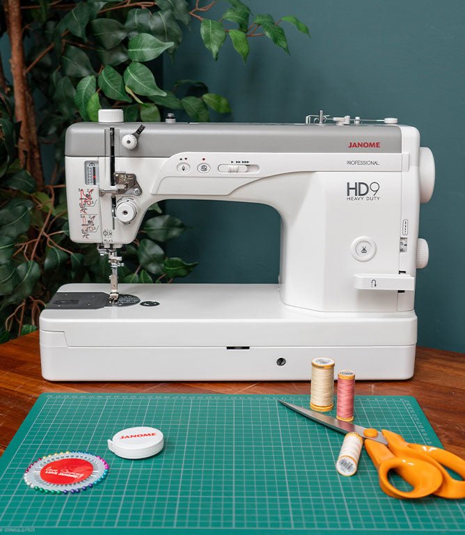 Janome HD - 9 Professional Sewing Machine - Just Fabrics