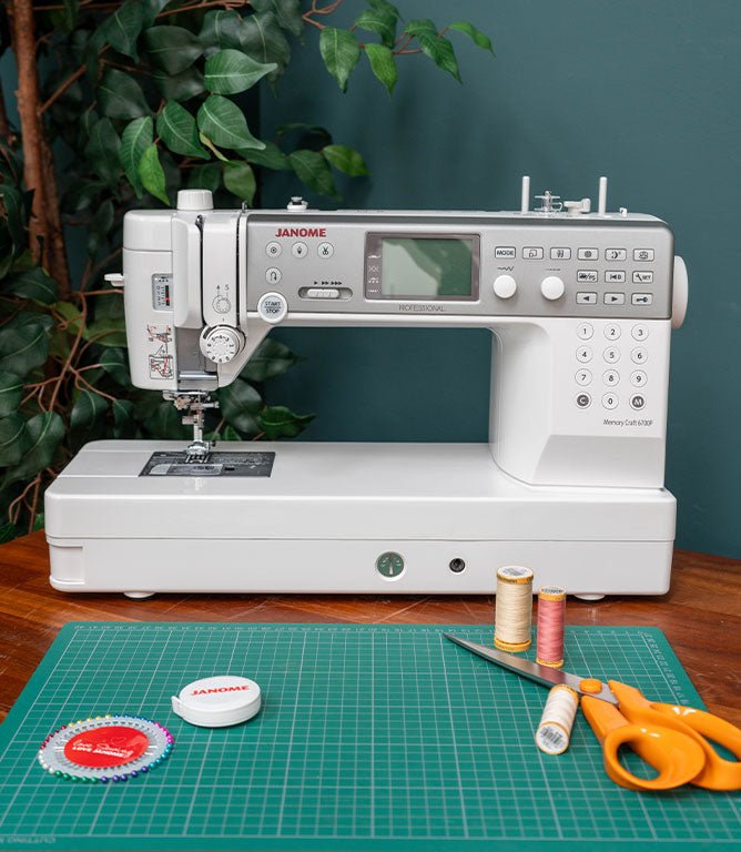 Janome Memory Craft 6700P Sewing Machine - Just Fabrics