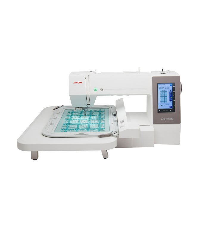 Janome Memory Craft 550E Embroidery Machine - Just Fabrics