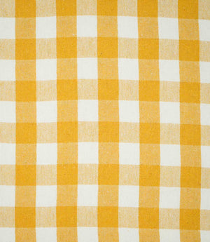 Aldsworth Check Fabric / Ochre