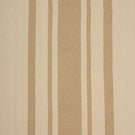 Neutral striped linen-look fabric featuring alternating wide and narrow beige stripes on an ivory background.