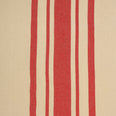 Aldsworth Broad Stripe Fabric / Red
