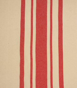 Aldsworth Broad Stripe Fabric / Red