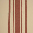 Aldsworth Broad Stripe Fabric / Terracotta