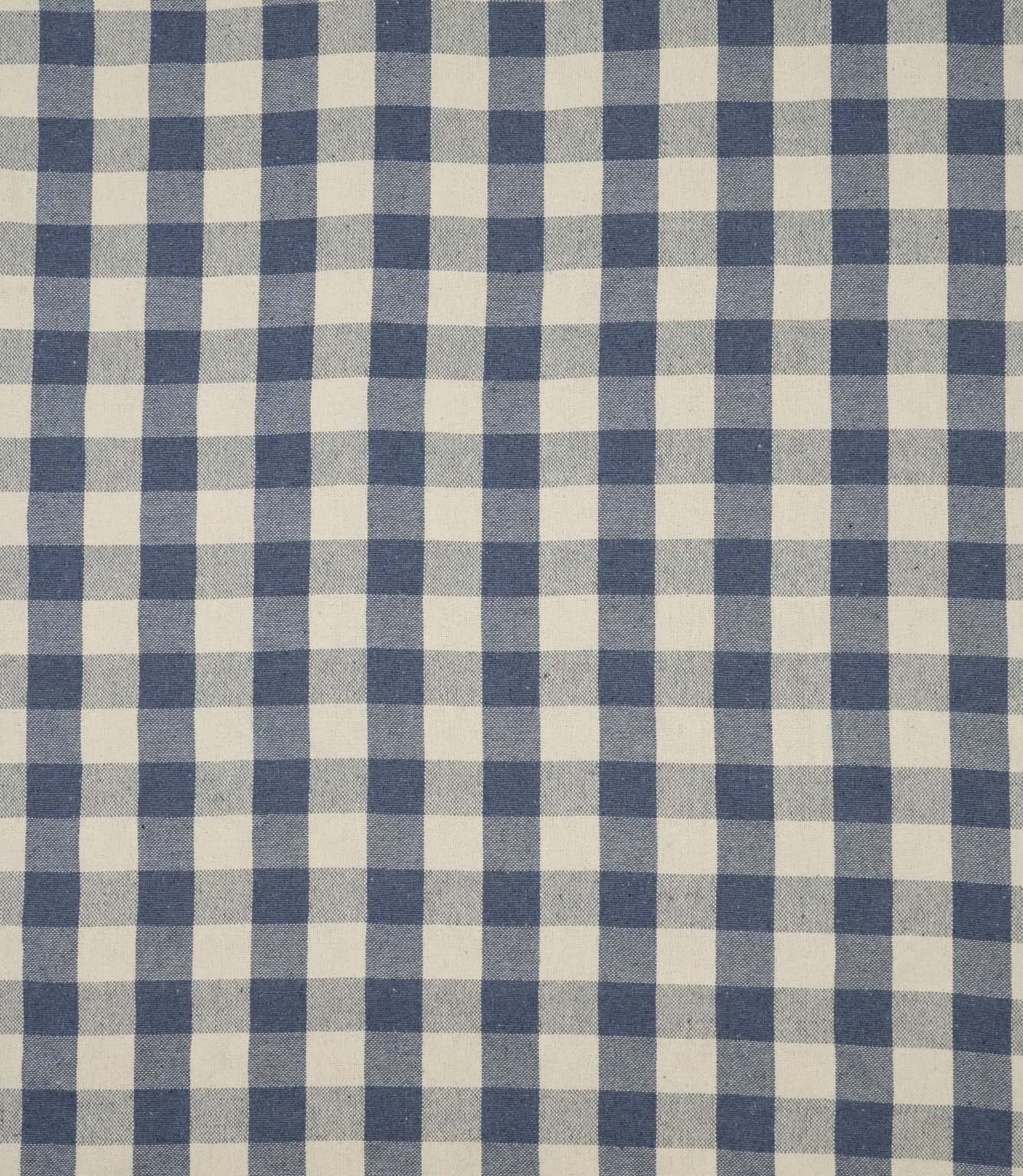Aldsworth Check Fabric / Denim