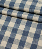 Aldsworth Check Fabric / Denim