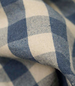Aldsworth Check Fabric / Denim