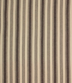 Aldsworth Stripe Fabric / Coffee