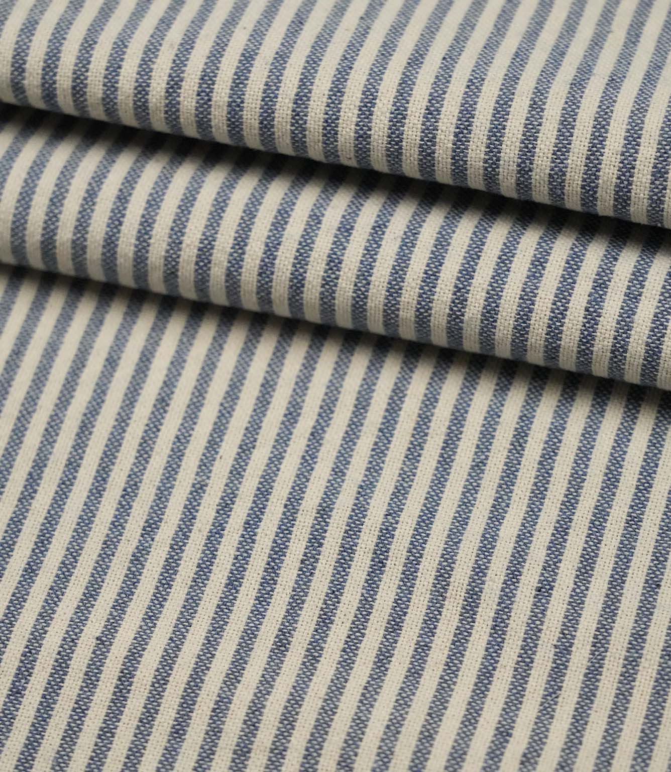 Aldsworth Ticking Fabric / Denim