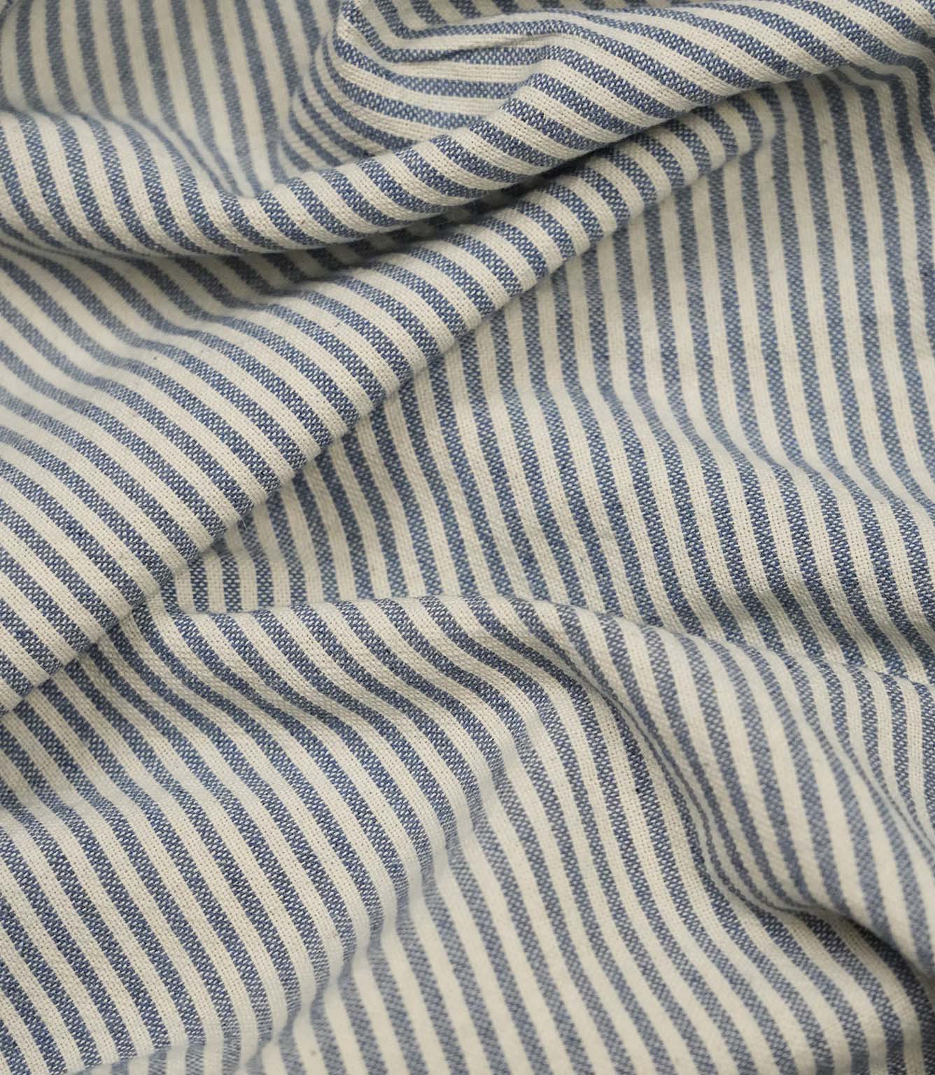 Aldsworth Ticking Fabric / Denim