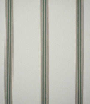 Alma Stripe Fabric / Green