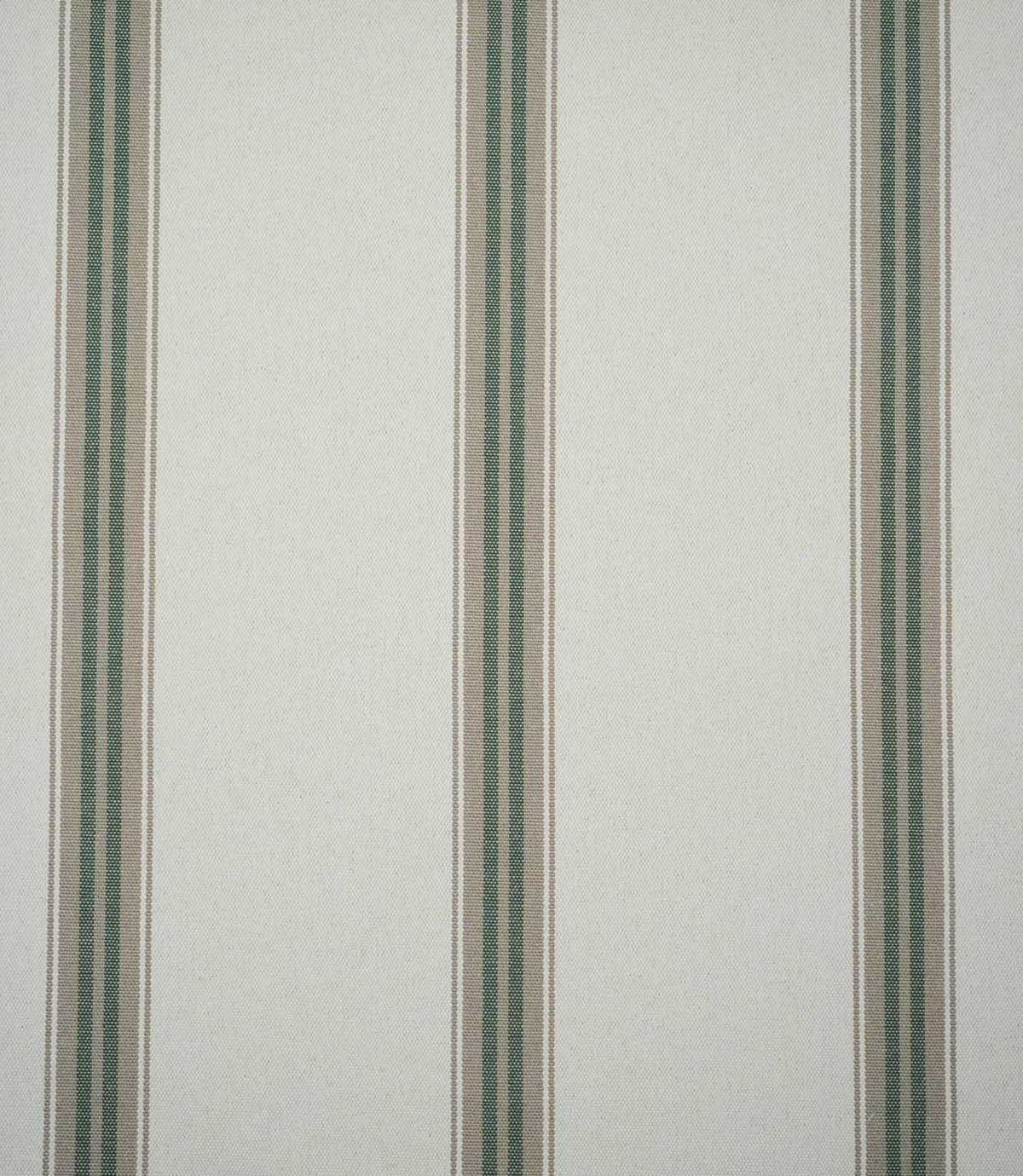 Alma Stripe Fabric / Green