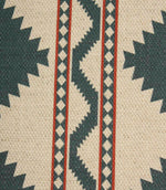 Arden Geo Fabric / Azure | Just Fabrics