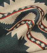Arden Geo Fabric / Azure | Just Fabrics