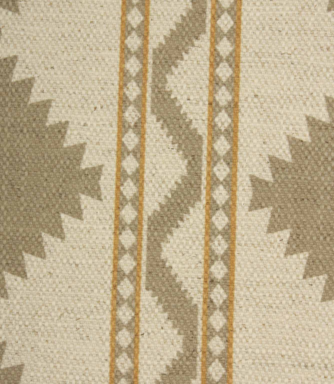 Arden Geo Fabric / Mushroom | Just Fabrics