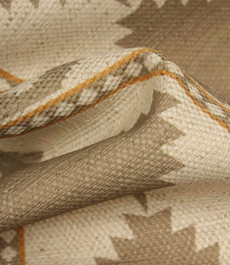 Arden Geo Fabric / Mushroom | Just Fabrics
