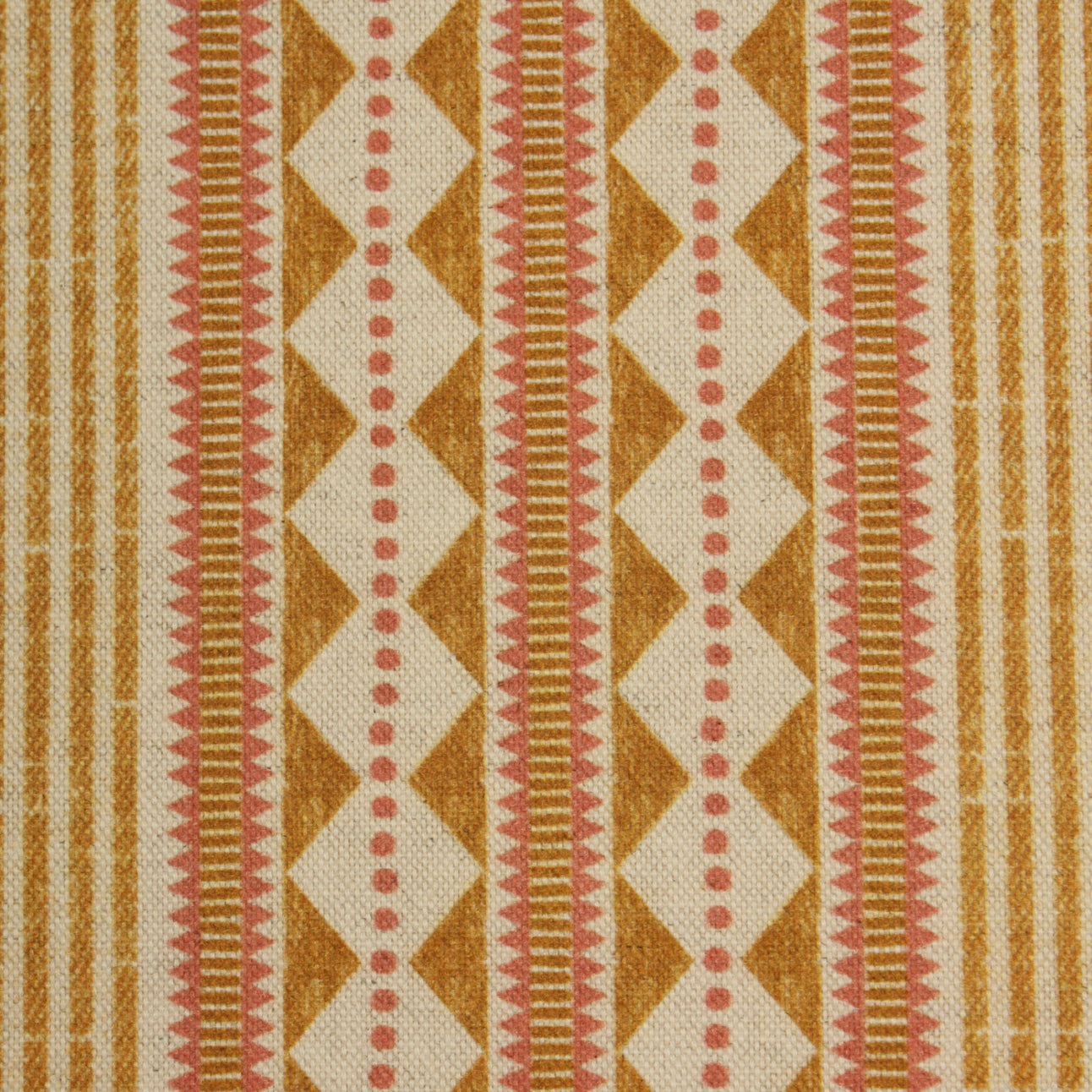 Arlo Stripe Fabric / Ochre