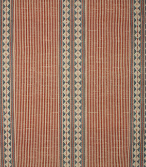 Arlo Stripe Fabric / Rouge