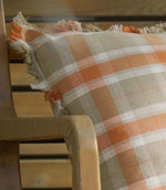 Arrochar Tartan Russet Outdoor Cushion