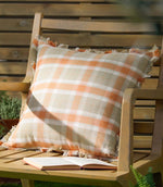 Arrochar Tartan Russet Outdoor Cushion