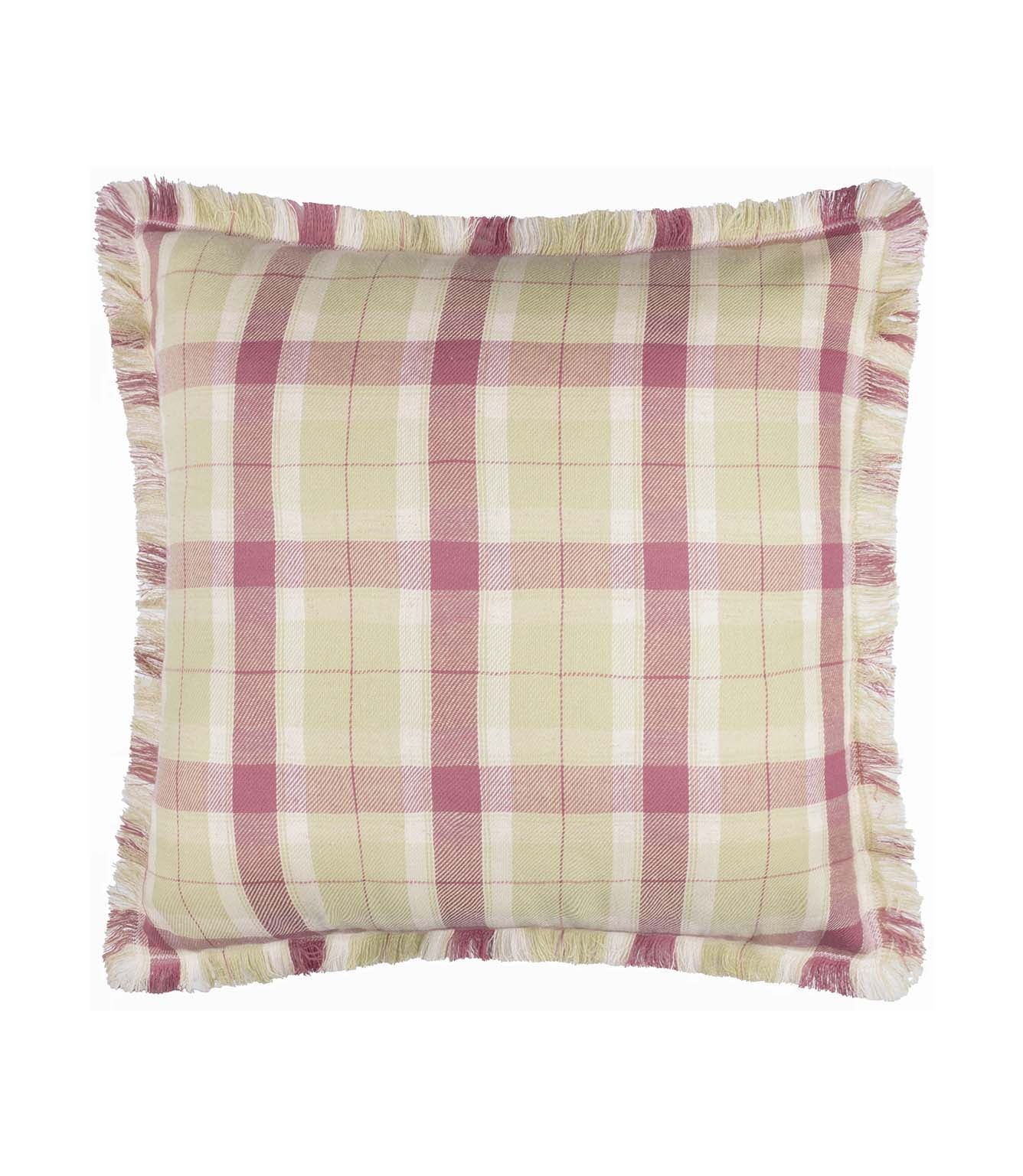 Arrochar Tartan Elderberry Outdoor Cushion