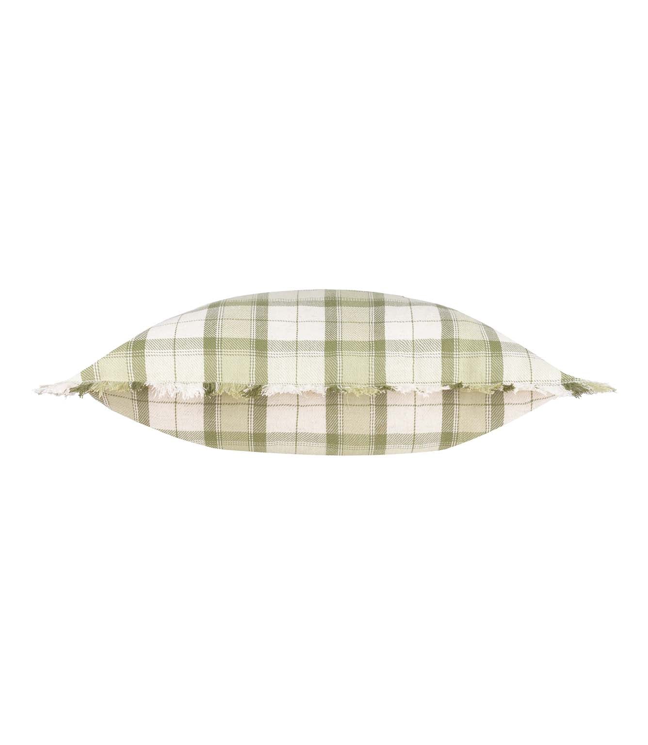 Arrochar Tartan Moss Outdoor Cushion