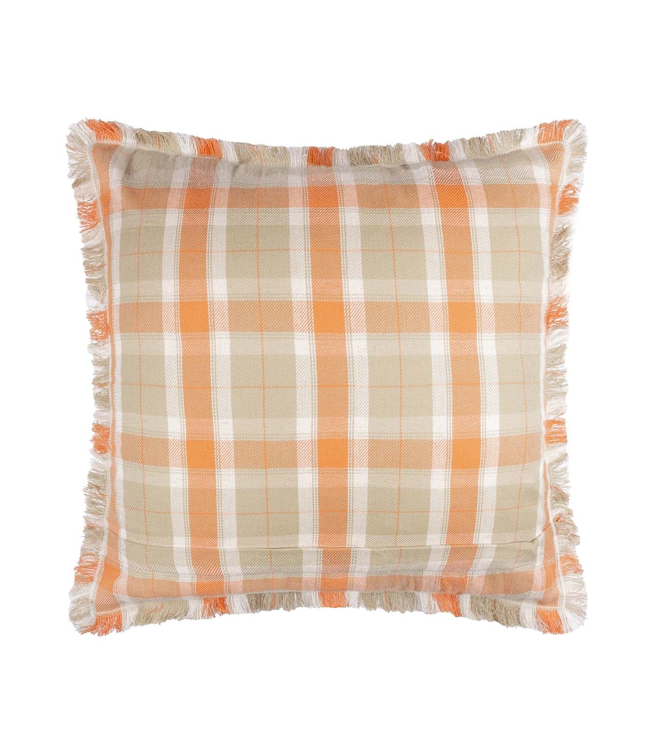 Arrochar Tartan Russet Outdoor Cushion