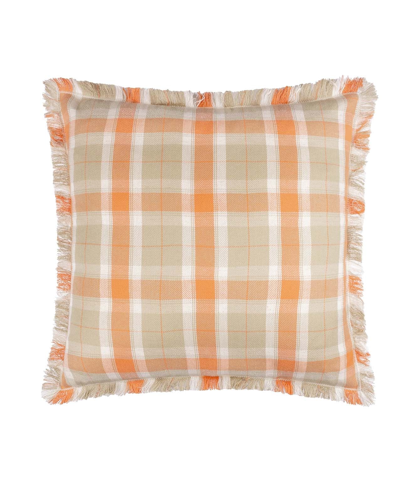 Arrochar Tartan Russet Outdoor Cushion