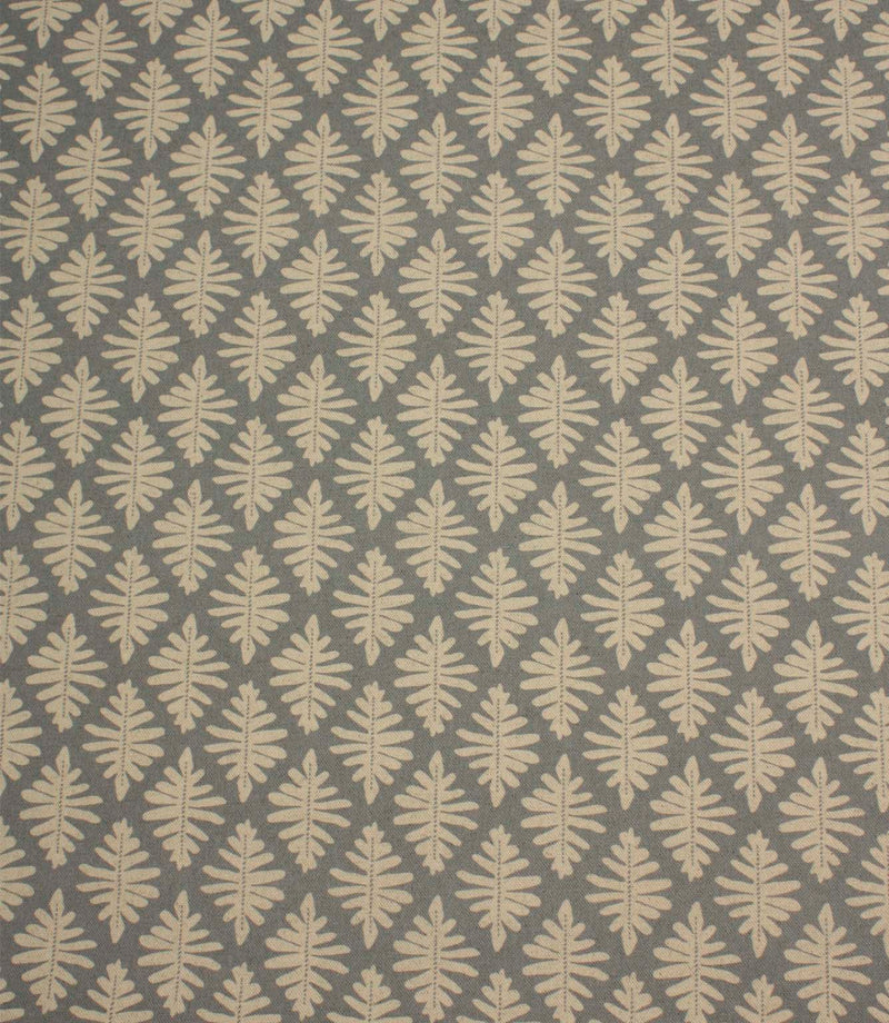 Ashleaf Monsoon woven fabric featuring a small-scale foliage pattern across the full fabric width.