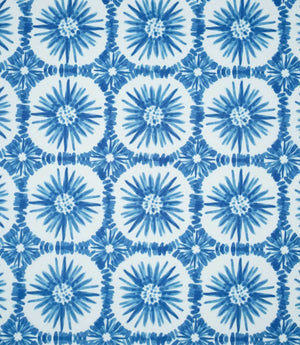 Atlantic Flower Outdoor Fabric / Indigo