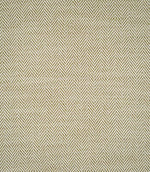 Bampton Matcha herringbone fabric shown flat, displaying the repeating olive green and off-white chevron design across the textured woven material.