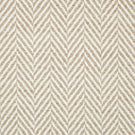 Bampton Taupe herringbone fabric close-up, showing a warm taupe and off-white woven chevron pattern with a detailed textured finish.