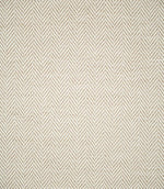 Bampton Taupe herringbone fabric close-up, showing a warm taupe and off-white woven chevron pattern with a detailed textured finish.
