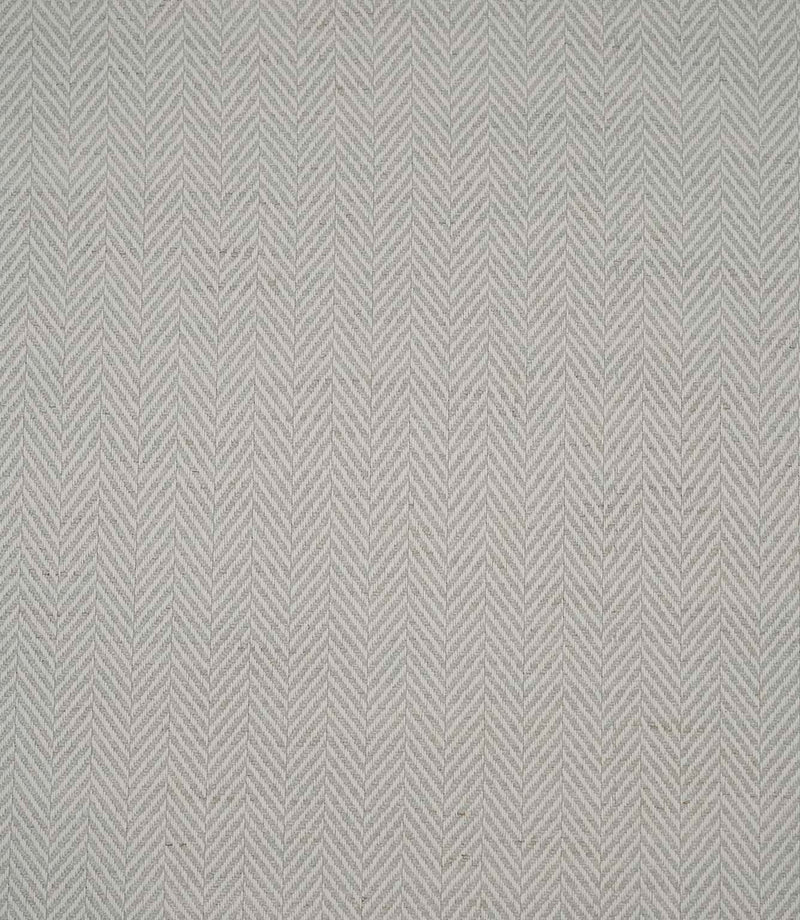 Bampton Elephant Grey woven herringbone upholstery fabric with a timeless chevron design in elephant grey and ivory, suitable for curtains, blinds, cushions and upholstery.