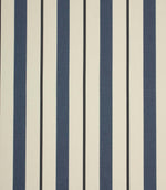 Bayford Stripe Fabric / Navy