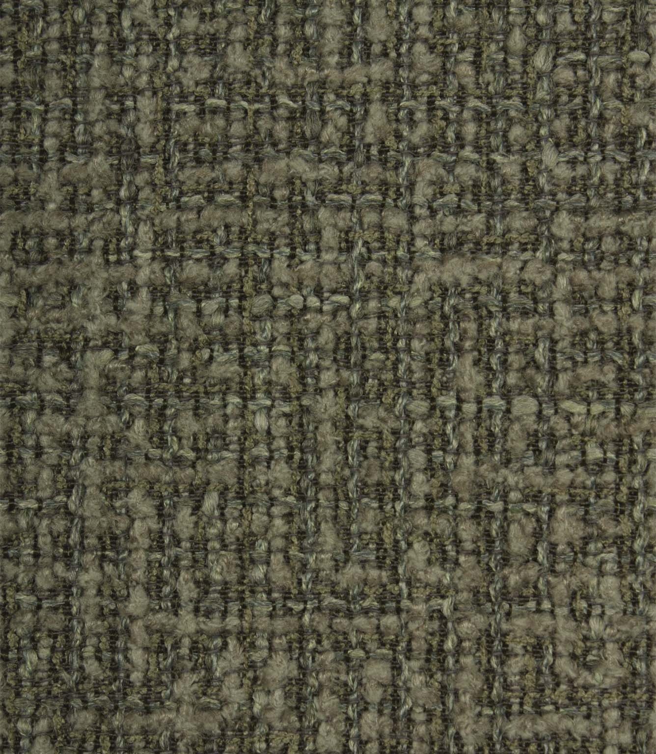Close-up detail of Bellmere Forest upholstery fabric highlighting the tactile boucle texture and woven construction.